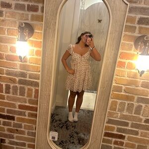 Floral Short Sleeve Dress New!!
